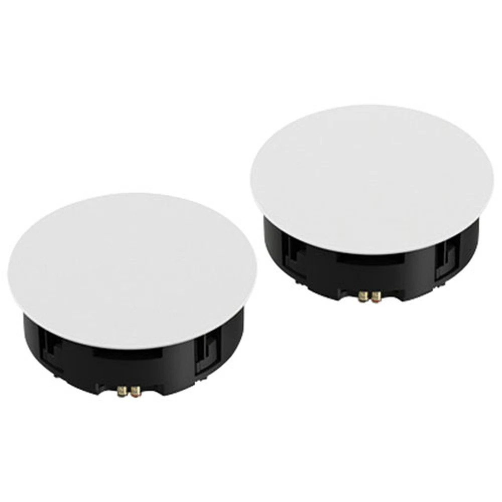 Sonos by Sonance INCL8WW1 8” In-Ceiling Speaker - Pair - White