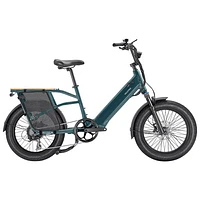 Velotric Go 1 Step-Through Utility Electric Bike (500W Motor / 89km Range / 32km/h Top Speed) - Forest Green - Exclusive Retail Partner