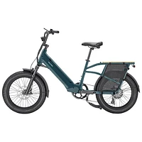 Velotric Go 1 Step-Through Utility Electric Bike (500W Motor / 89km Range / 32km/h Top Speed) - Forest Green - Exclusive Retail Partner