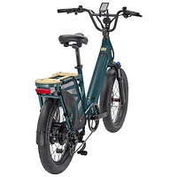 Velotric Go 1 Step-Through Utility Electric Bike (500W Motor / 89km Range / 32km/h Top Speed) - Forest Green - Exclusive Retail Partner