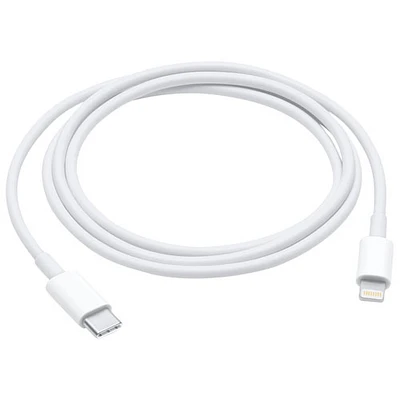 Câble USB-C à Lightning de 1 m (3,28 pi) d'Apple (MUQ93AM/A) - Blanc