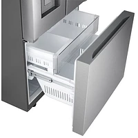 Réfrigérateur à deux portes 20,2 pi³ 33 po avec distributeur de glaçons de LG (LF20C6330S) - Inox