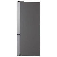 Réfrigérateur à deux portes 20,2 pi³ 33 po avec distributeur de glaçons de LG (LF20C6330S) - Inox