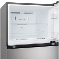 LG 28" 17.5 Cu. Ft. Top Freezer Refrigerator (LT18S2100S) - Stainless Steel