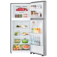 LG 28" 17.5 Cu. Ft. Top Freezer Refrigerator (LT18S2100S) - Stainless Steel