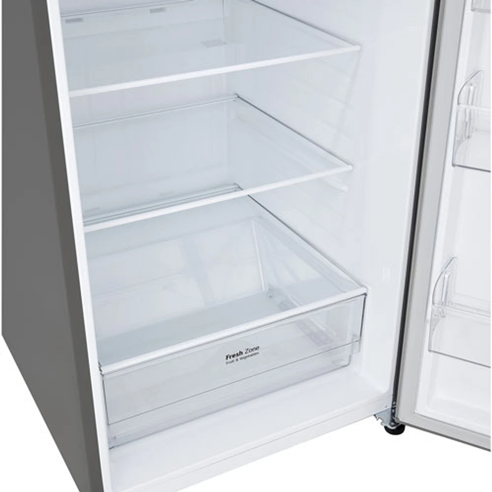 LG 28" 17.5 Cu. Ft. Top Freezer Refrigerator (LT18S2100S) - Stainless Steel