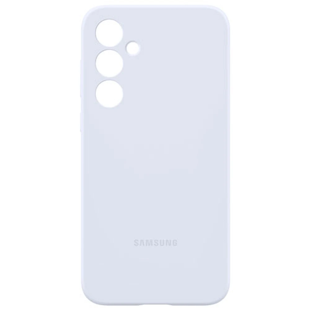 Samsung Silicone Fitted Soft Shell Case for Galaxy A35 - Light Blue