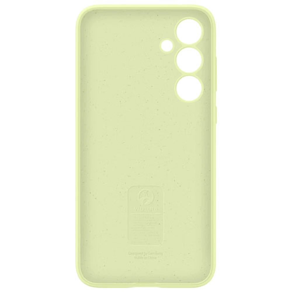 Samsung Silicone Fitted Soft Shell Case for Galaxy A35 - Lime