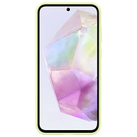 Samsung Silicone Fitted Soft Shell Case for Galaxy A35 - Lime