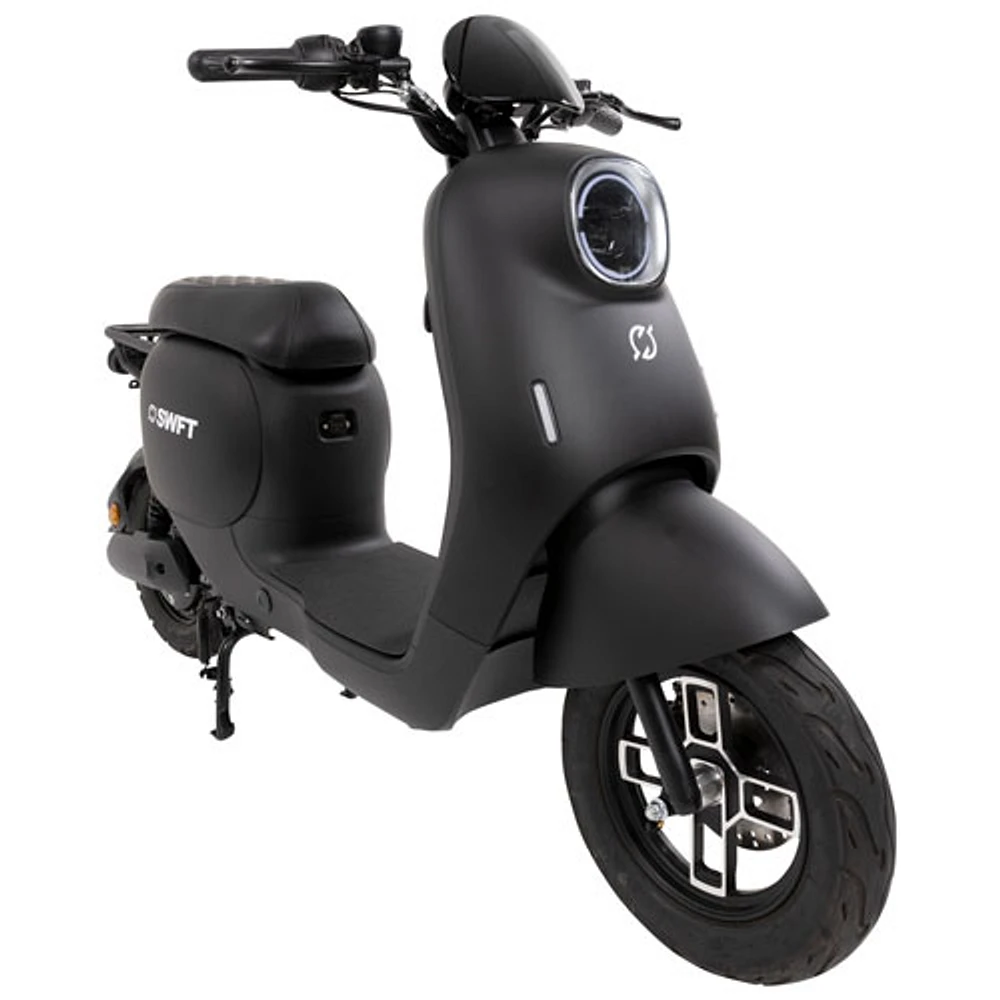 SWFT MAXX G Electric Moped (400W Motor / 90km Range / 32km/h Top Speed)- Black