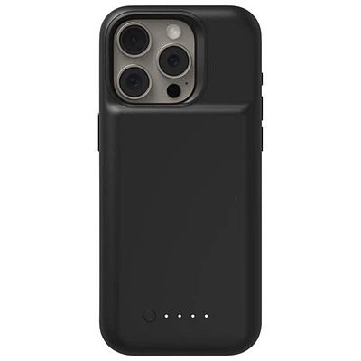 Mophie Juice Pack Case & 2400 mAh Power Bank for iPhone 15 Pro - Black