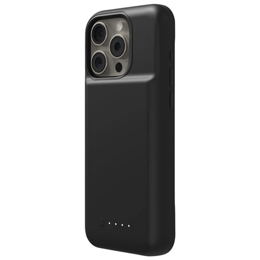 Mophie Juice Pack Case & 2400 mAh Power Bank for iPhone 15 Pro - Black - Only at Best Buy