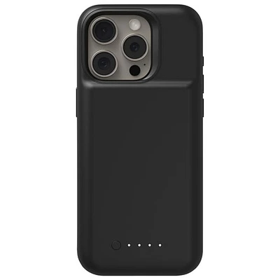 Mophie Juice Pack Case & 3000 mAh Power Bank for iPhone 15 Pro Max - Black - Only at Best Buy