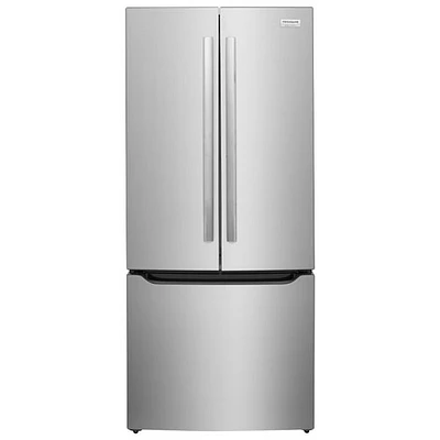 Frigidaire Gallery 30" 20 Cu. Ft. French Door Refrigerator w/Water Dispenser (GRFN2023AF) - Stainless Steel