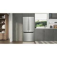 Frigidaire Gallery 30" 20 Cu. Ft. French Door Refrigerator w/Water Dispenser (GRFN2023AF) - Stainless Steel