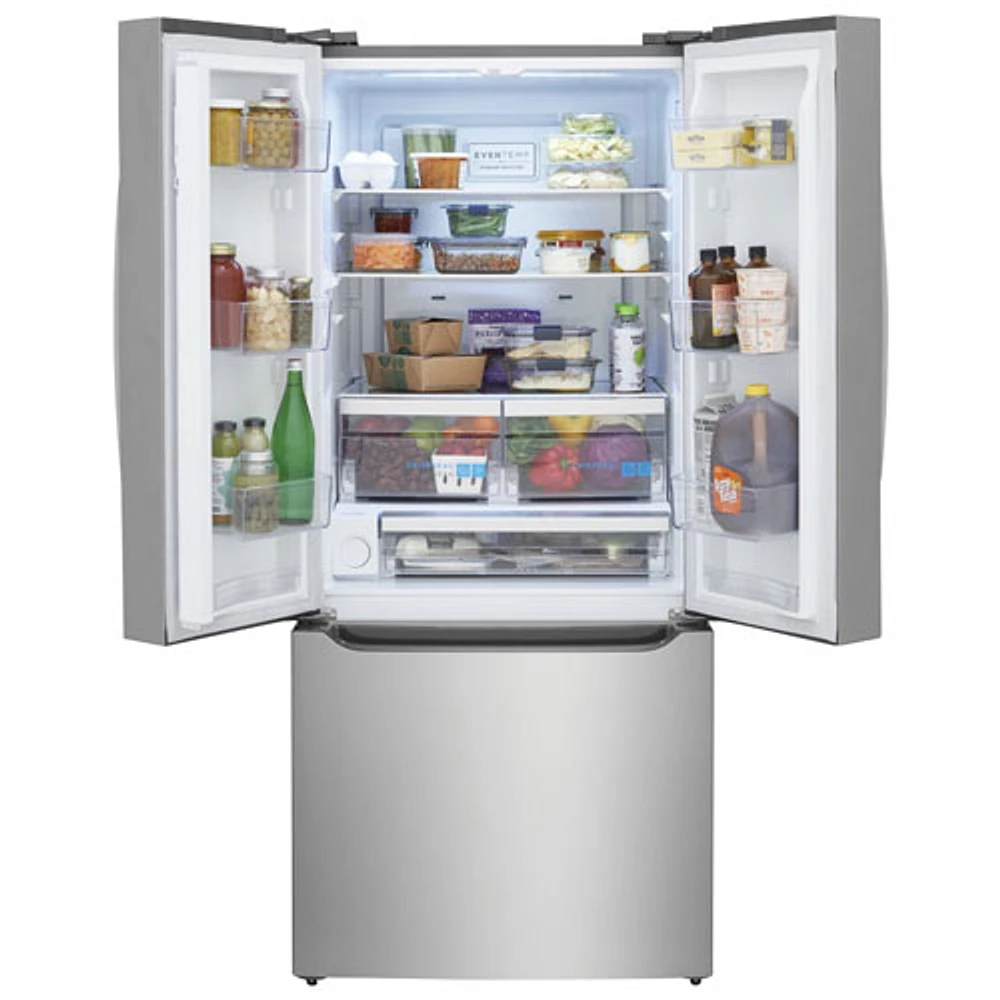 Frigidaire Gallery 30" 20 Cu. Ft. French Door Refrigerator w/Water Dispenser (GRFN2023AF) - Stainless Steel