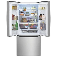 Frigidaire Gallery 30" 20 Cu. Ft. French Door Refrigerator w/Water Dispenser (GRFN2023AF) - Stainless Steel