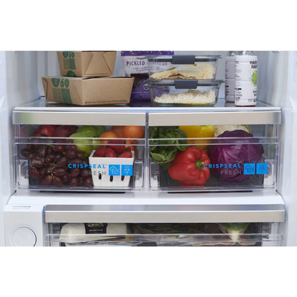 Frigidaire Gallery 30" 20 Cu. Ft. French Door Refrigerator w/Water Dispenser (GRFN2023AF) - Stainless Steel