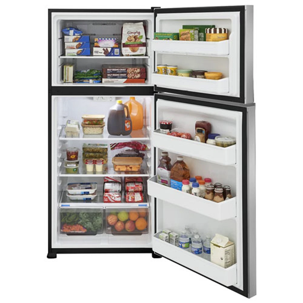 Frigidaire 30" 20 Cu. Ft. Top Freezer Refrigerator (FFHT2022AS) - Stainless Steel