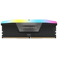 Corsair Vengeance RGB DDR5 64GB (2x32GB) 6400MHz Desktop Memory (CMH64GX5M2B6400C32) - Black