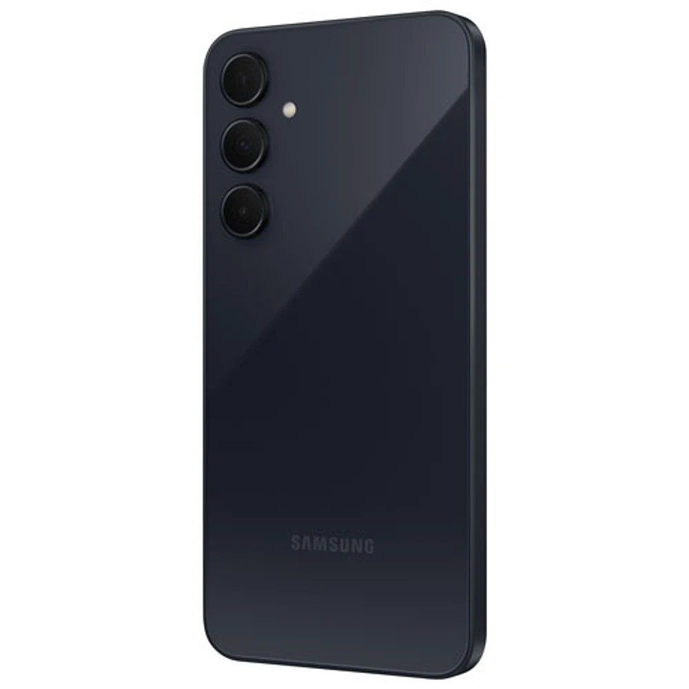 Galaxy A35 5G de 128 Go de Samsung offert par TELUS - Bleu marine fantastique - Financement mensuel