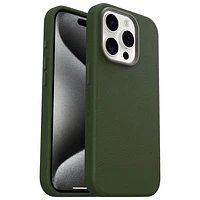 OtterBox Symmetry Cactus Leather Fitted Hard Shell Case for iPhone 15 Pro - Green