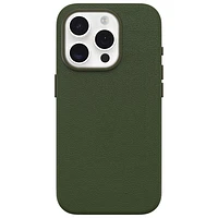 OtterBox Symmetry Cactus Leather Fitted Hard Shell Case for iPhone 15 Pro - Green