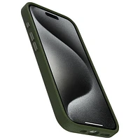 OtterBox Symmetry Cactus Leather Fitted Hard Shell Case for iPhone 15 Pro - Green
