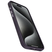 OtterBox Symmetry Cactus Leather Fitted Hard Shell Case for iPhone 15 Pro Max - Purple