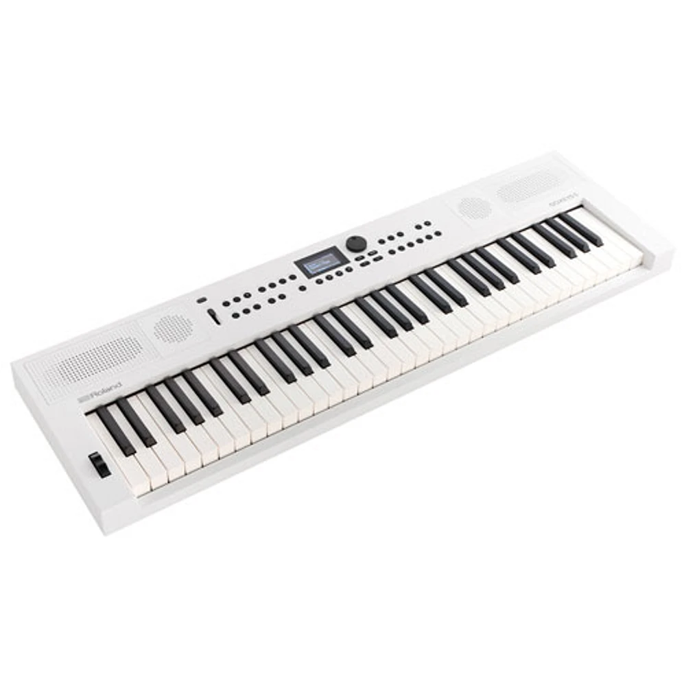 Roland GO:KEYS 5 61-Key Music Creation Keyboard - White