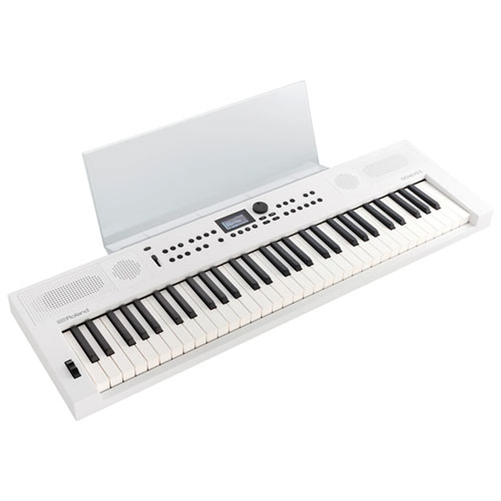 Roland GO:KEYS 5 61-Key Music Creation Keyboard - White