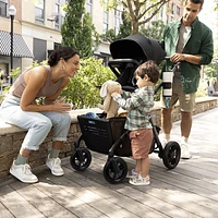 Poussette modulaire Pivot Troop Child & Pet d'Evenflo avec siège d'auto pour bébé LiteMax - Noir Rhodesboro