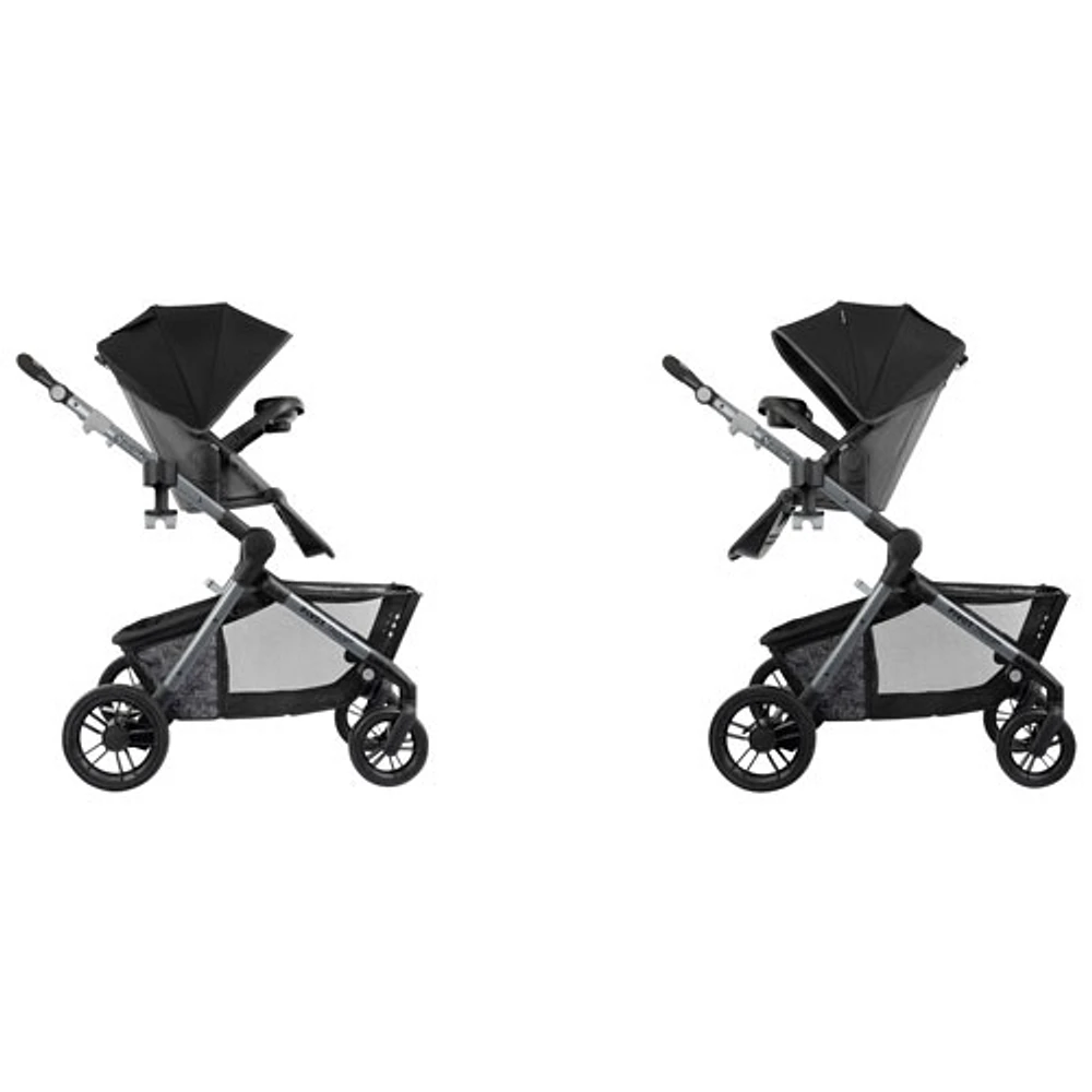 Evenflo Pivot Troop Child & Pet Modular Stroller with LiteMax Infant Car Seat - Rhodesboro Black