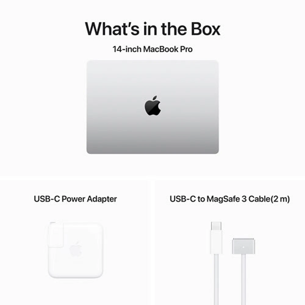 Apple MacBook Pro 14.2" (Fall 2023) - Silver (Apple M3 / 1TB SDD / 16GB RAM
