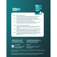 ESET NOD32 Antivirus (PC/Mac) - 1 appareil - 1 an