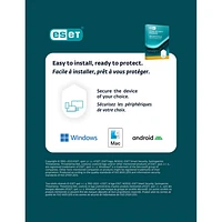 ESET Home Security Premium (PC/Mac) - 5 appareils - 1 an