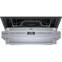 Bosch 18" 44dB Built-In Dishwasher w/ Stainless Steel Tub & Third Rack (SPX68C75UC) - Stainless