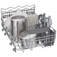 Bosch 18" 44dB Built-In Dishwasher w/ Stainless Steel Tub & Third Rack (SPX68C75UC) - Stainless