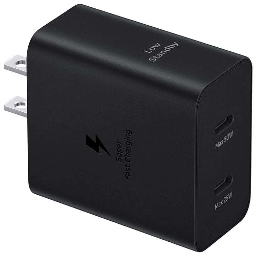 Samsung 50W Fast Charging Dual USB-C Power Adapter