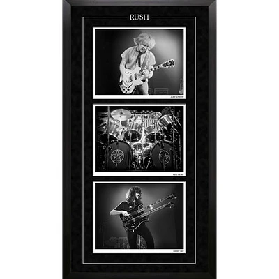 Frameworth - Rush : Collage photo triple en noir et blanc - Vertical