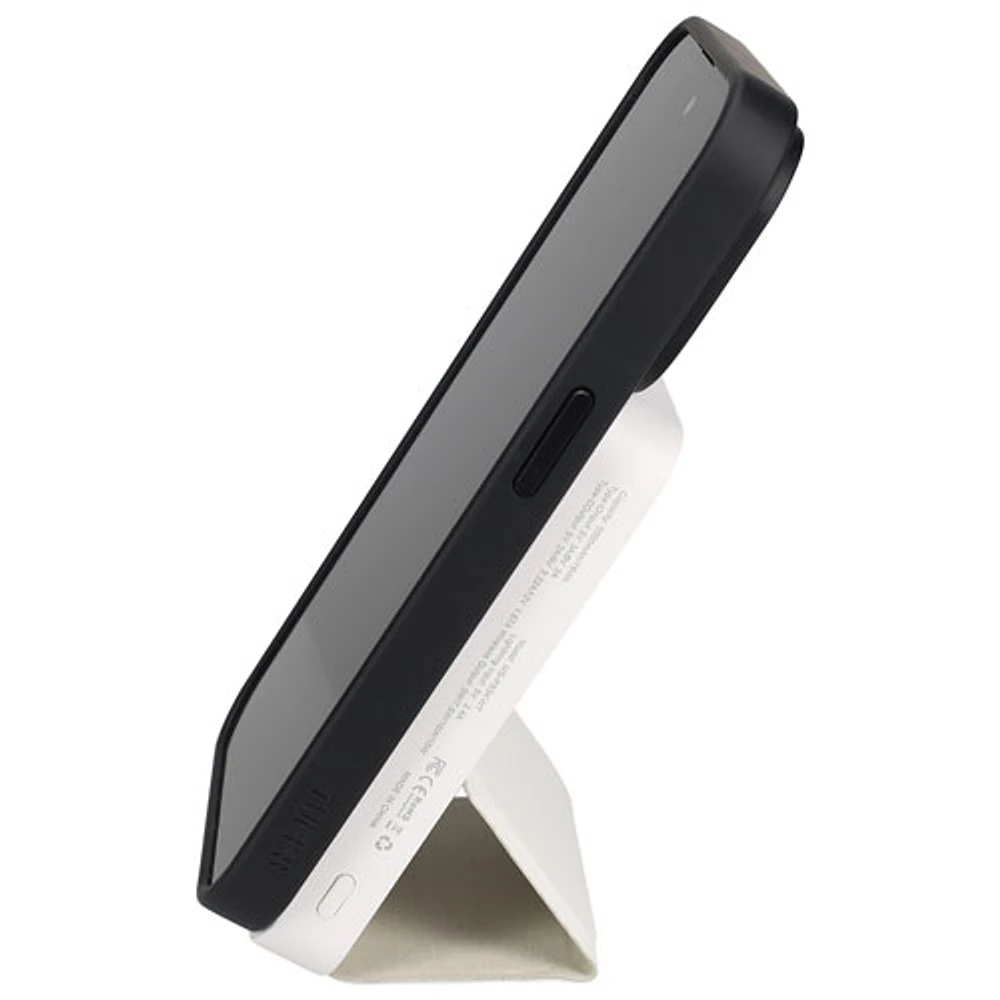 LBT 15W 5000mAh MagSafe Wireless Power Bank with Stand (LBT MS-PB5KWT) - White