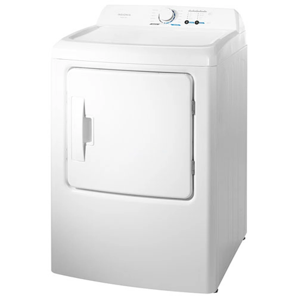 Insignia 6.7 Cu. Ft. Electric Dryer with Sensor Dry (NS-TDRE67W1-C) - White - Only at Best Buy