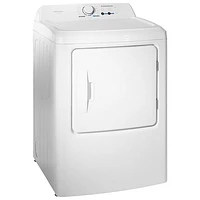 Insignia 6.7 Cu. Ft. Electric Dryer (NS-TDRE67W1-C) - White - Only at Best Buy