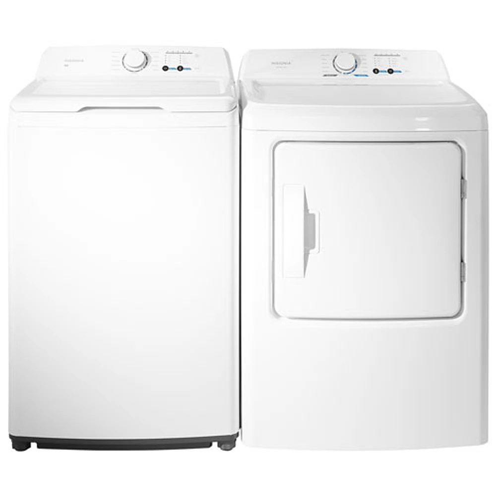 Insignia 6.7 Cu. Ft. Electric Dryer with Sensor Dry (NS-TDRE67W1-C) - White - Only at Best Buy