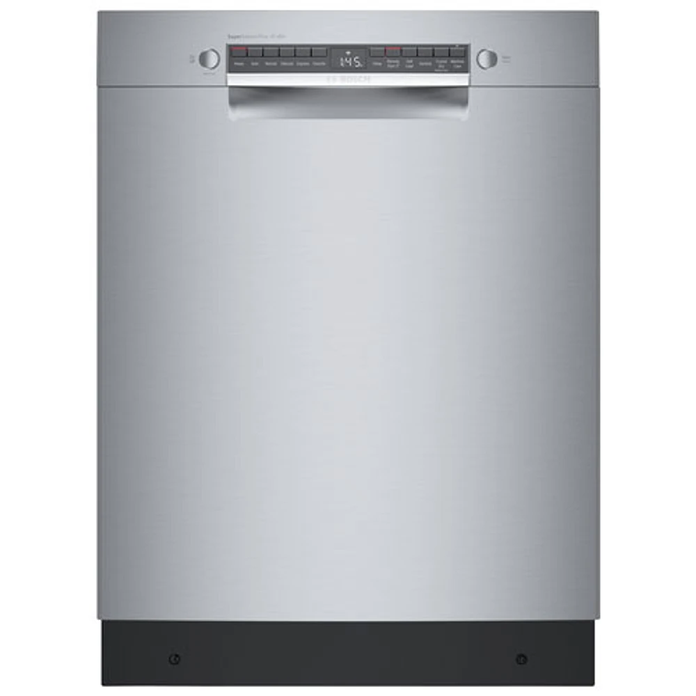 Bosch 800 Series 24" 44dB Built-In Dishwasher with Stainless Steel Tub & Third Rack (SGE78C55UC) - SS