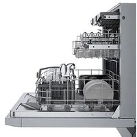 Bosch 800 Series 24" 44dB Built-In Dishwasher with Stainless Steel Tub & Third Rack (SGE78C55UC) - SS