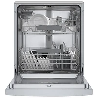 Lave-vaisselle encastrable 24 po 46dB série 300 de Bosch avec cuve en inox (SGE53C55UC) - Inox