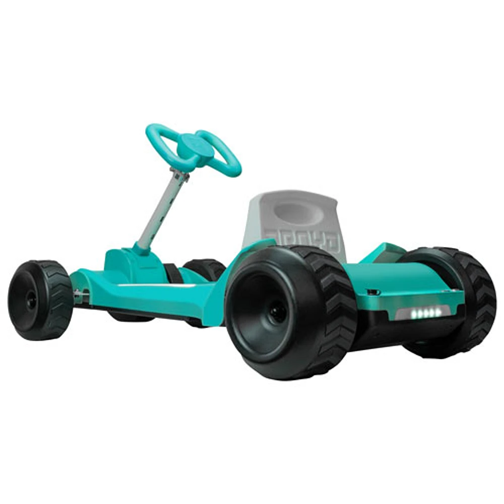 Dryod Zypster Electric Ride-On Go Kart - Ages 3-6 Years - Teal