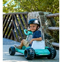 Dryod Zypster Electric Ride-On Go Kart - Ages 3-6 Years - Teal