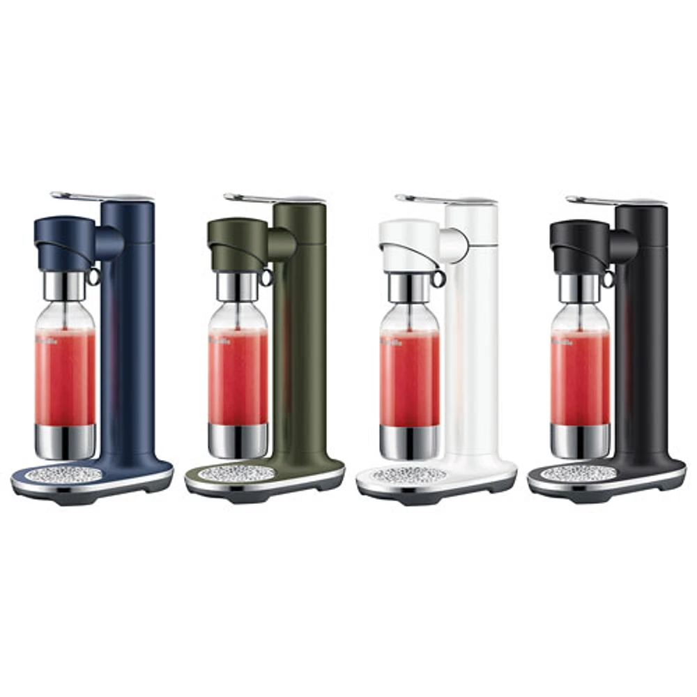 Breville InFizz Fusion 1L Soda Machine with FusionCap - Sea Salt